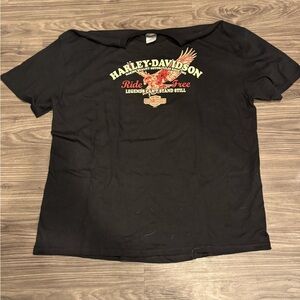 Harley-Davidson Vintage Ozark Missouri T-Shirt 3XL Ride Free Eagle Graphic USA